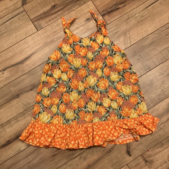 Floral sundress handmade - Picture 2 of 5